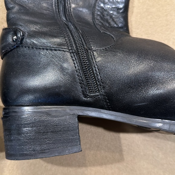 Etienne Aigner Riding Boots, Black Size 9 - Picture 4 of 6